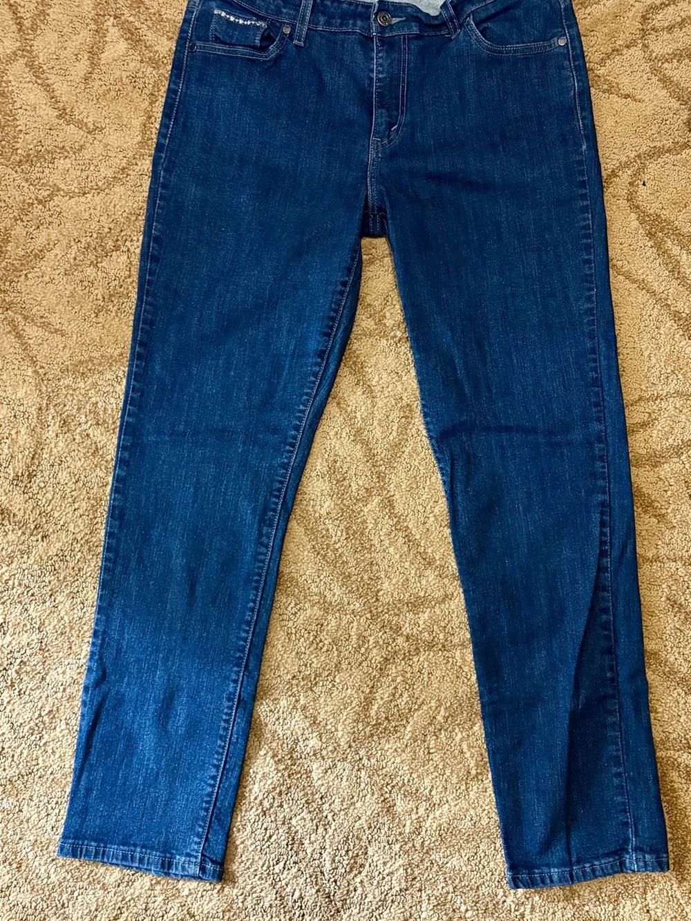 Levi's Women's Skinny Jeans in Dark Blue